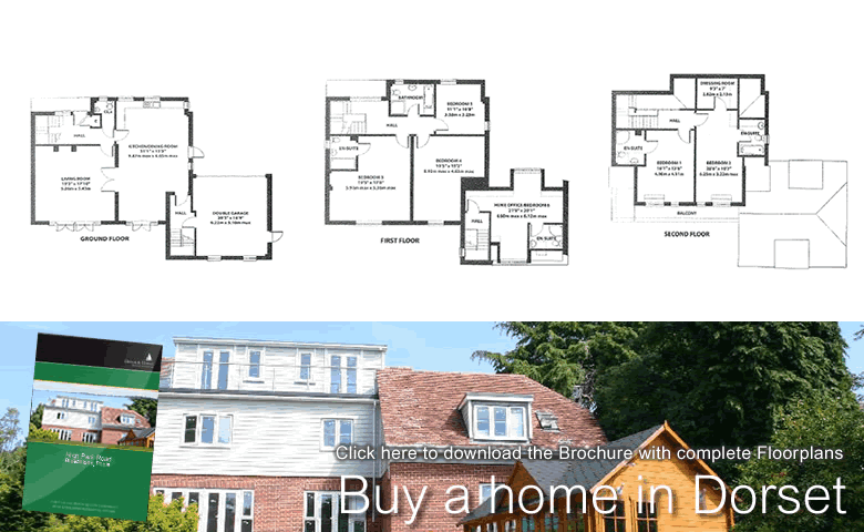 Floor plans - please download the Brochure for a full set of Floorplans